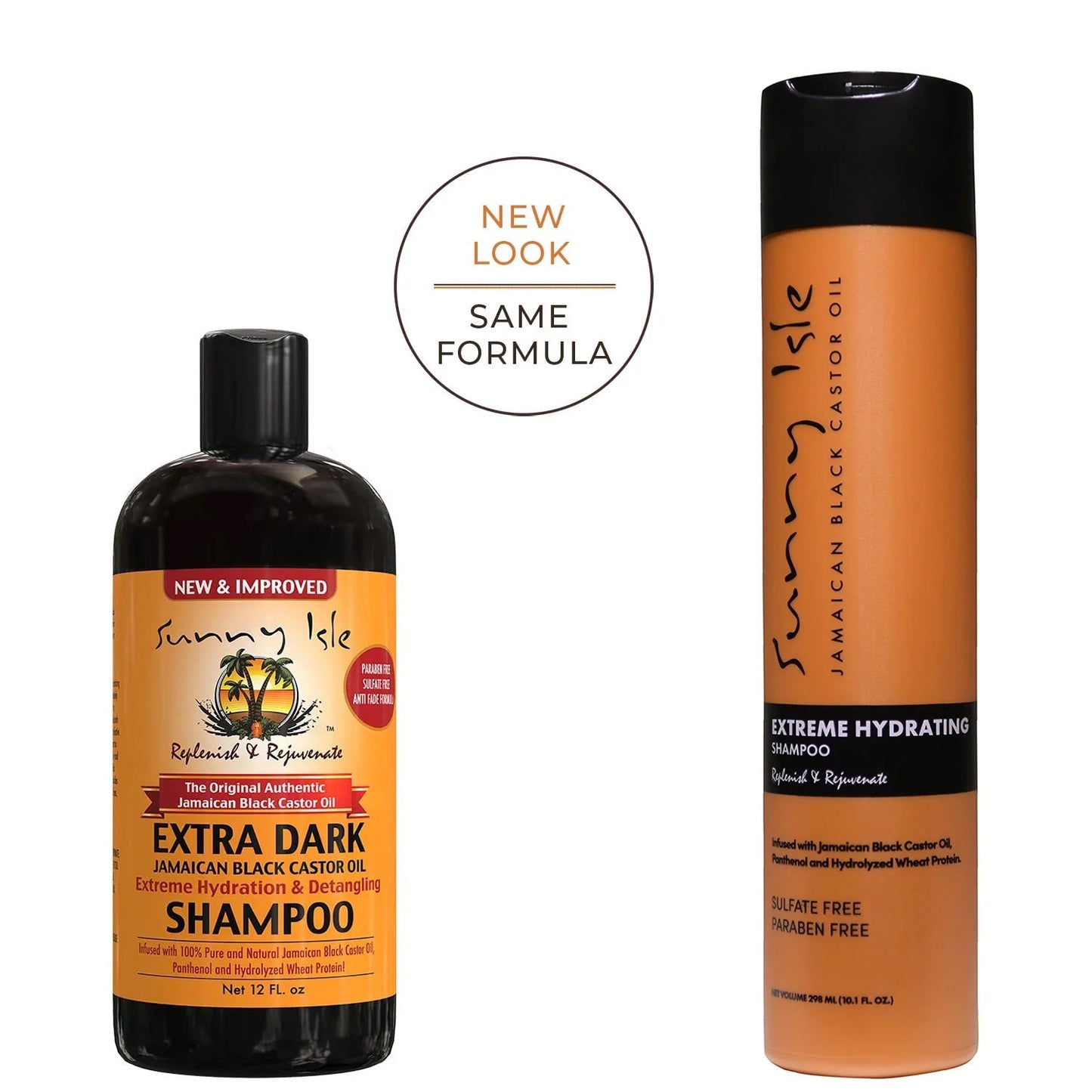 Sunny Isle Extra Dark Jamaican Black Castor Oil 12-Ounce Extreme Hydration & Detangling Shampoo | CC Hair & Beauty UK