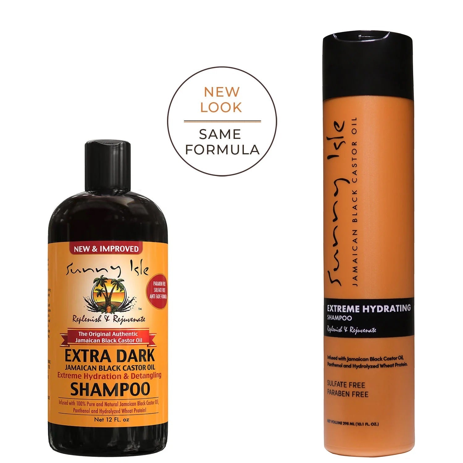 Sunny Isle Extra Dark Jamaican Black Castor Oil 12-Ounce Extreme Hydration & Detangling Shampoo | CC Hair & Beauty UK
