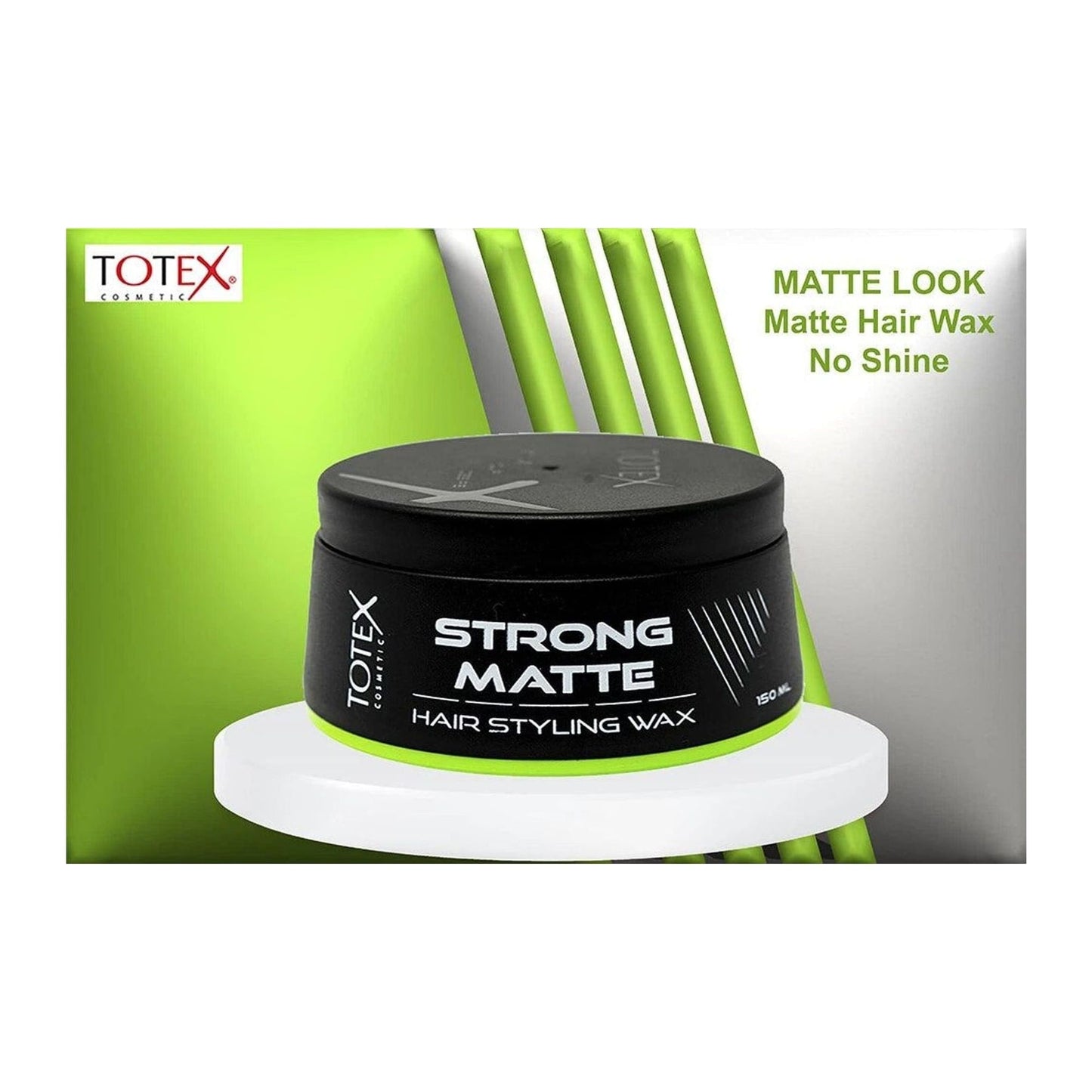 Totex Hair Styling Wax Strong Hold 150ml tub for shaping and controlling hair