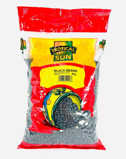 TROPICAL SUN BLACK BEANS 2KG