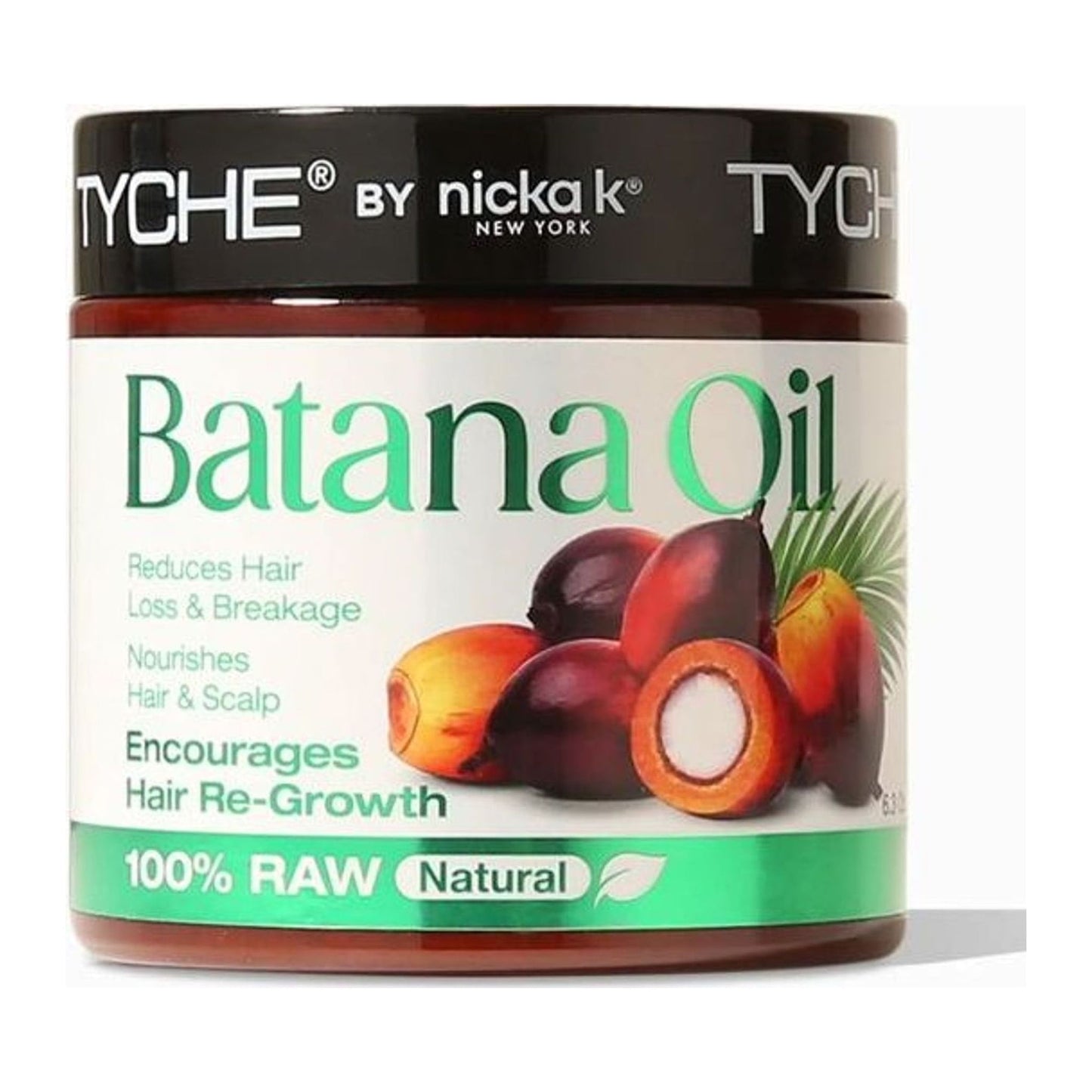 Tyche 100% Raw Batana Oil 6.3oz jar for hair and scalp care