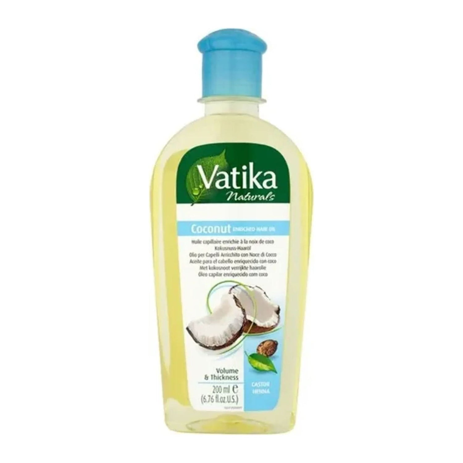 Vatika Coconut Enriched Hair Oil 200ml bottle