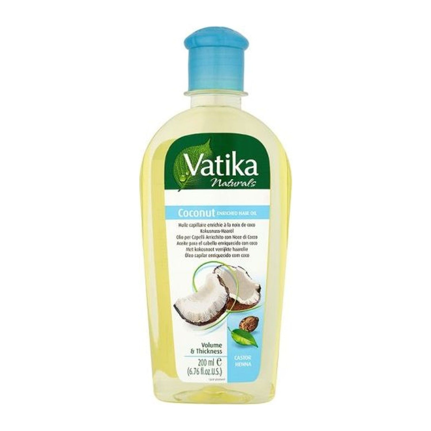 Vatika Coconut Enriched Hair Oil 200ml bottle