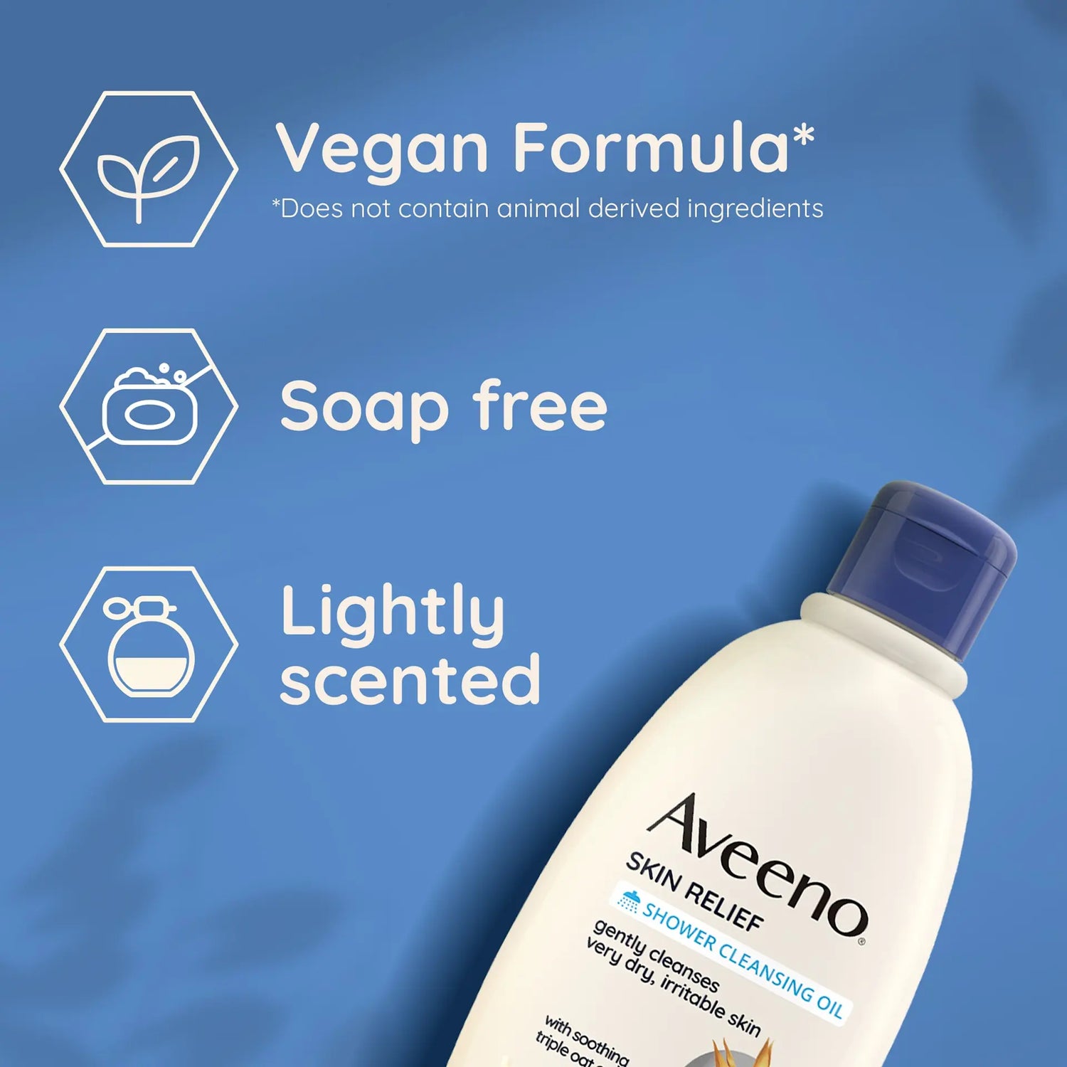 Aveeno Skin Relief Cleansing Oil 300ml - available online | CC Hair & Beauty UK