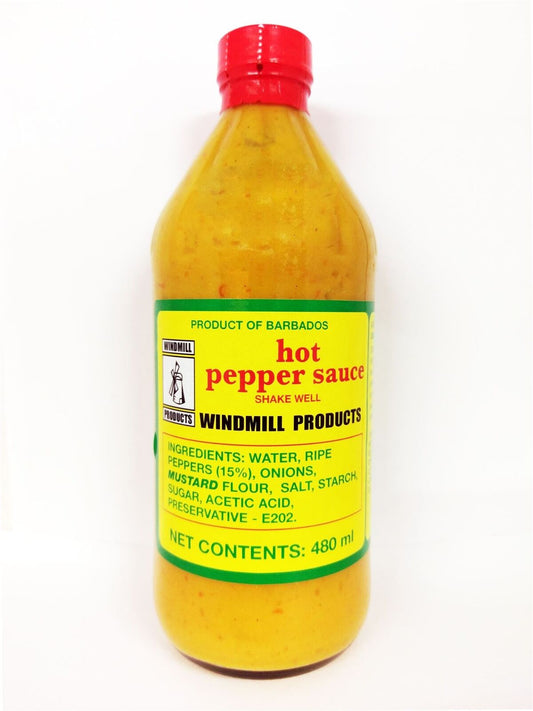 Windmill Products Hot Pepper Sauce 480ml