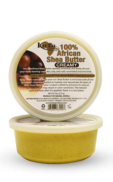 Kuza 100% African Shea Butter Creamy Yellow 227G - product detail | CC Hair & Beauty