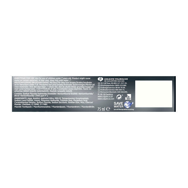 Colgate Advanced White Charcoal Toothpaste 75ml - view 2