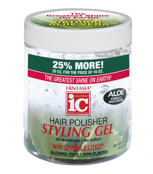 Ic Fantasia Hair Polisher  Styling Gel - 20 Oz