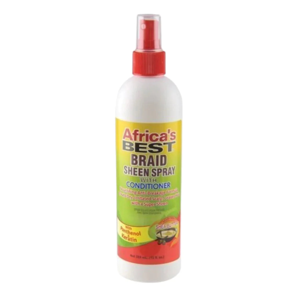 Africas Best Braid Sheen Spray With Conditioner - 356ml