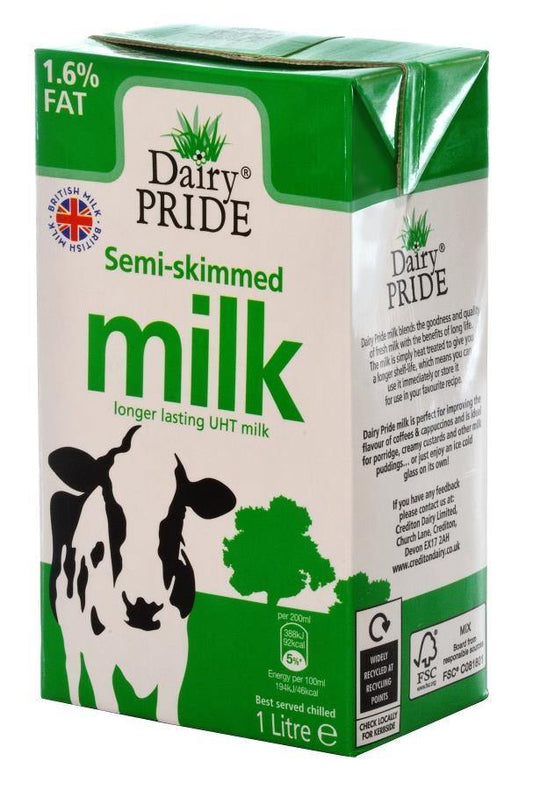 Dairy Pride Semi Skimmed Milk 1L