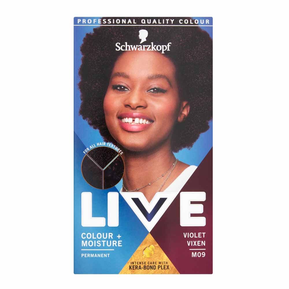 Schwarzkopf Live Permanent Colour + Moisture Hair Dyes