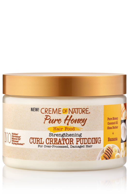 Creme Of Nature Pure Honey Strengthening Curl Creator Pudding - 326g