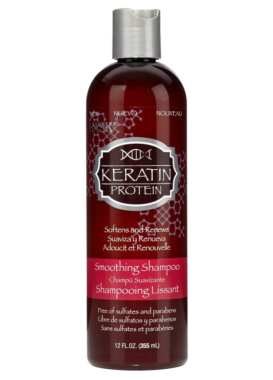 Hask Keratin Protein Smoothing Shampoo - 12 Oz 