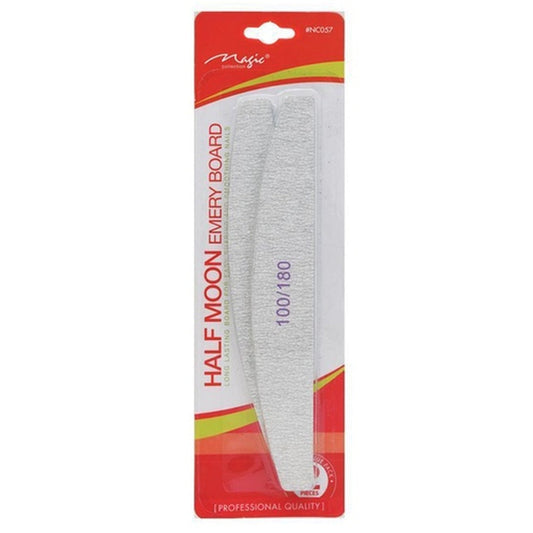 Magic Collection Emery Board Half Moon