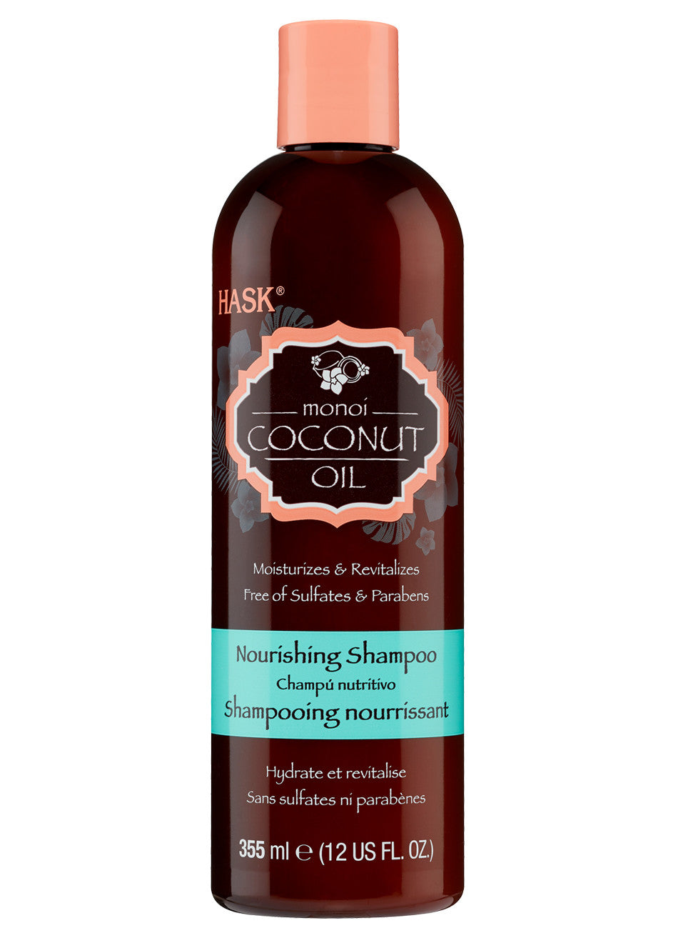 Hask Monoi Coconut Oil Nourishing Shampoo - 12 Oz 