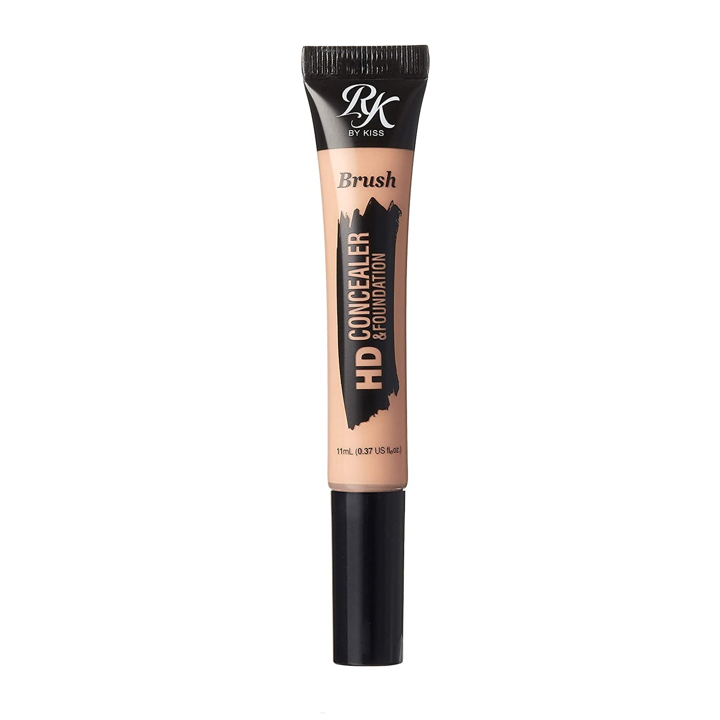 Ruby Kisses HD Concealer & Foundation Flawless Full Cover Brush Face Makeup - 0.37 oz