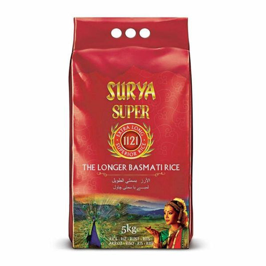 Surya 1121 Extra Long Basmati Rice 5kg, 10kg, 20kg