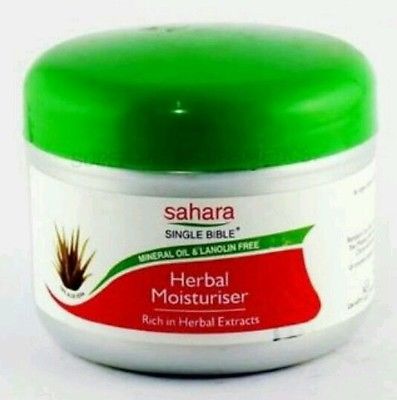 Sahara Single Bible Herbal Moisturiser 200ml