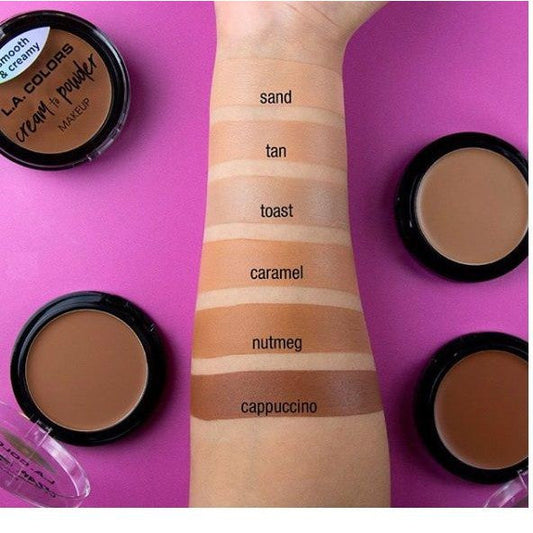 L.a. Colors Cream To Powder Foundation - 0.18oz