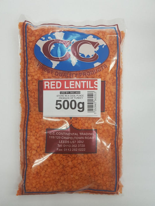 Cc Red Lentils - Masoor Dal (All Sizes)