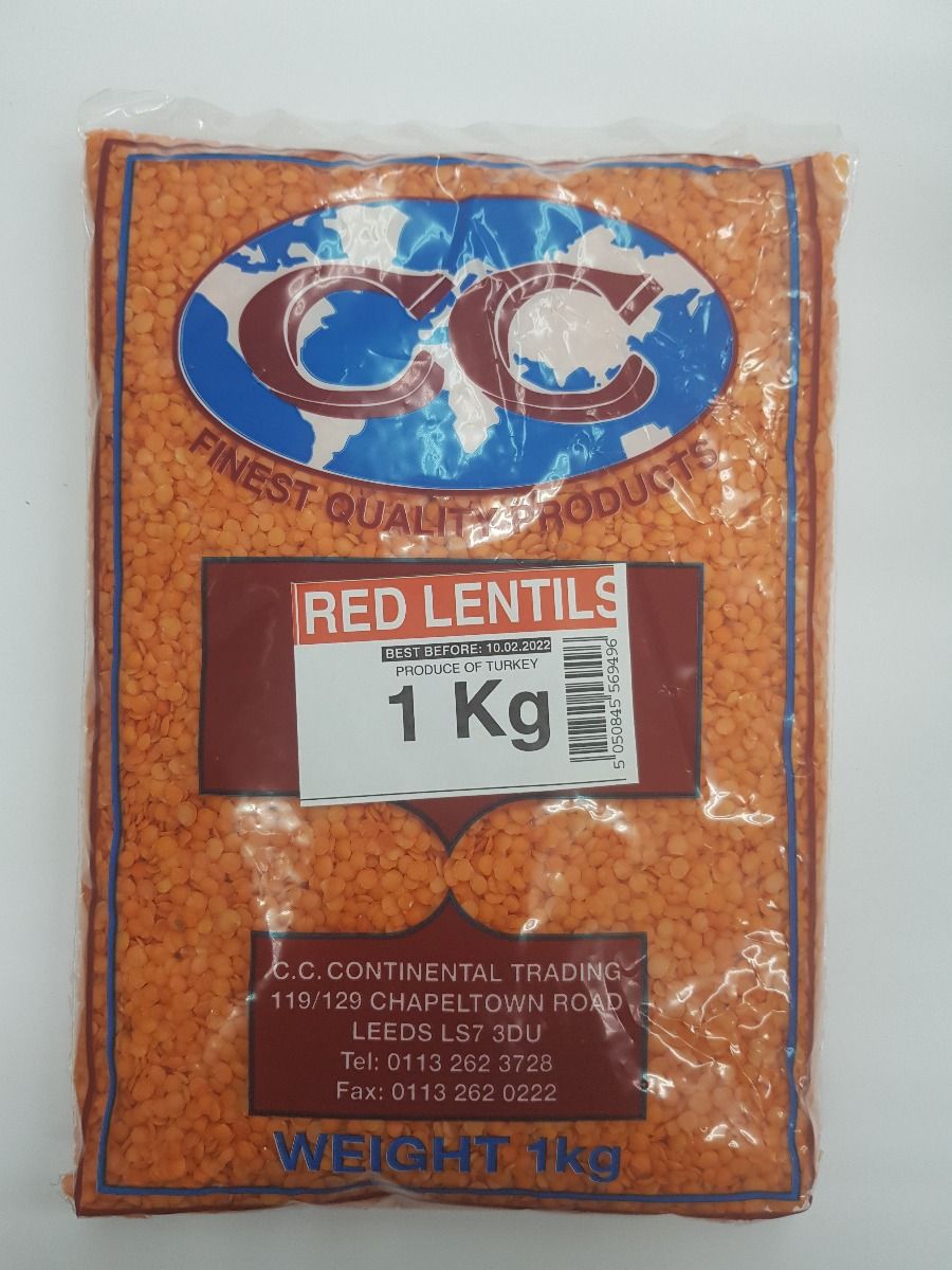 Cc Red Lentils - Masoor Dal (All Sizes)