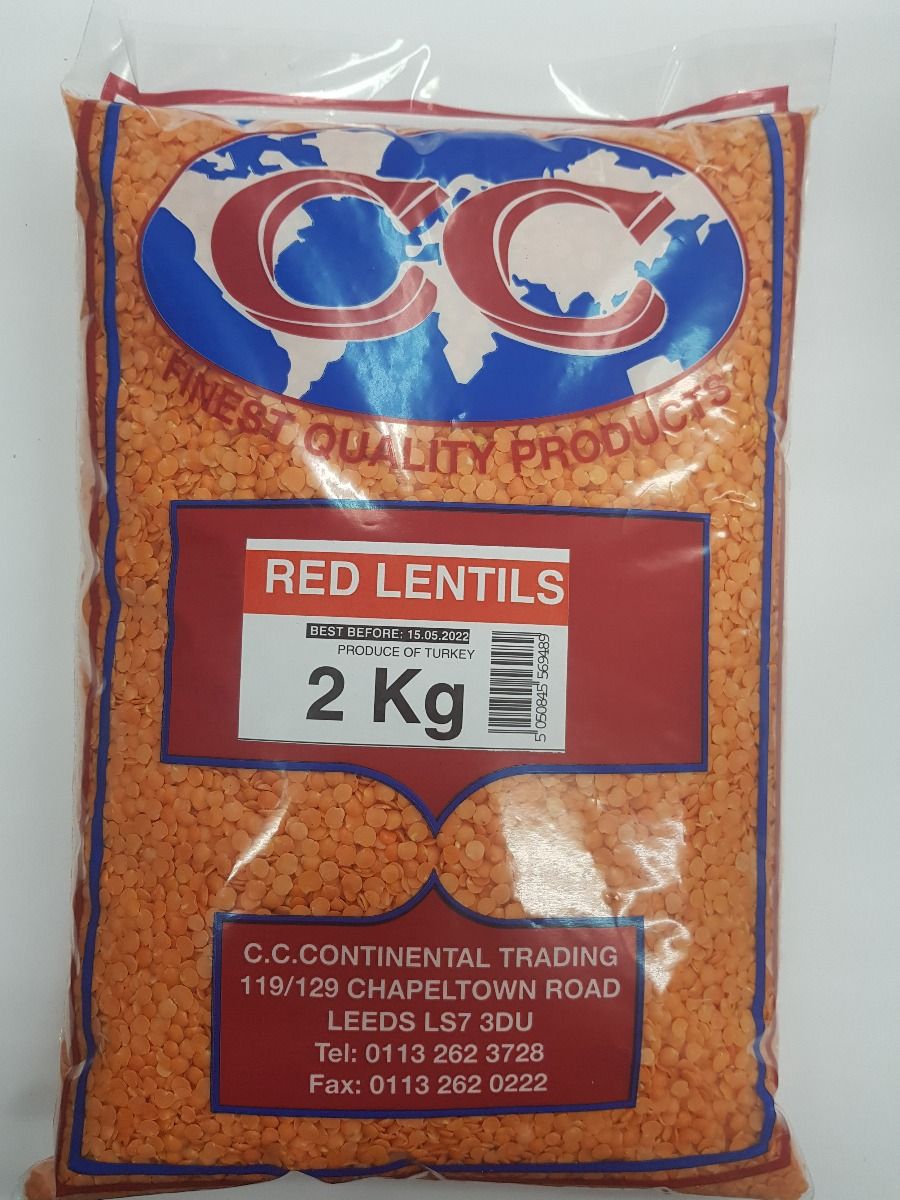 Cc Red Lentils - Masoor Dal (All Sizes)