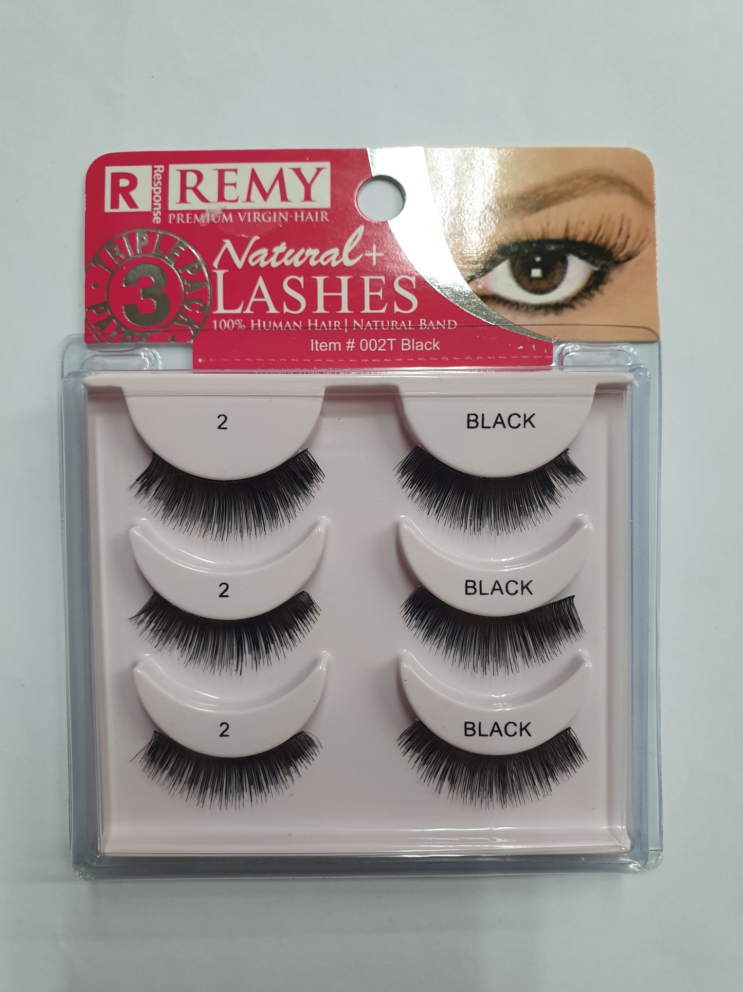 Response Remy Natural+ Lashes (3 Pack)