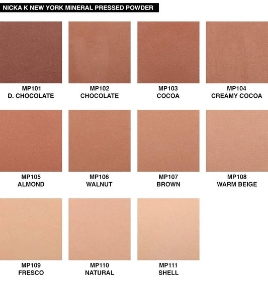 Nicka K Mineral Pressed Powder