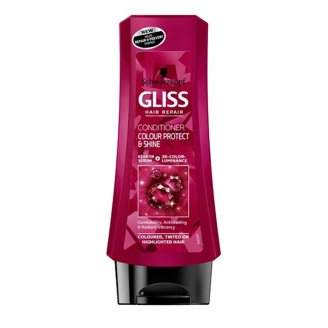 Schwarzkopf Gliss Hair Repair Colour Protect & Shine Conditioner - 200ml