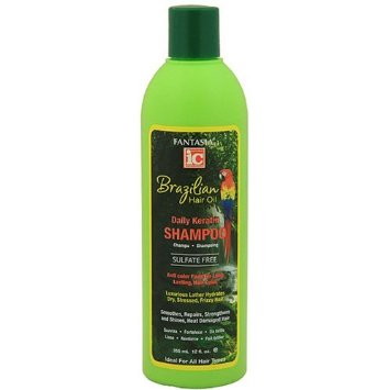 Fantasia IC Brazilian Hair Oil Daily Keratin Shampoo 355 ml