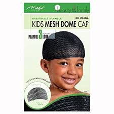 Magic Collection Kids Mesh Dome Cap NO.4724BLA