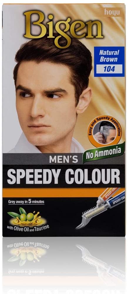 Bigen Mens Speedy Colour - Natural Brown 104