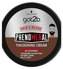 SCHWARZKOPF GOT2B PHENOMENAL for beards and hair cream 100 ml