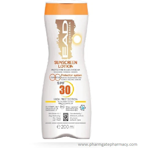EAD Sunscreen Lotion SPF 30 High Protection 200ml