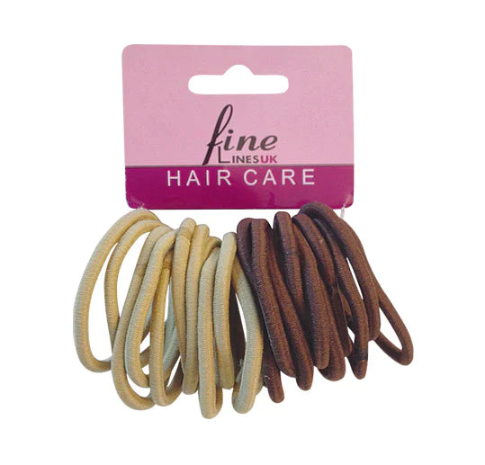 Fine Lines UK 24 Pcs Ponytail Elastic
