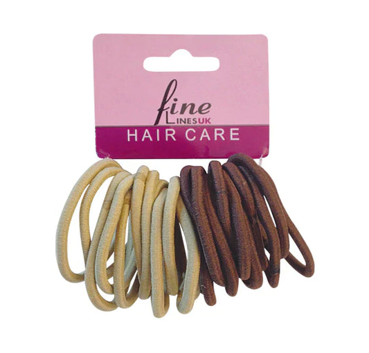 Fine Lines UK 24 Pcs Ponytail Elastic