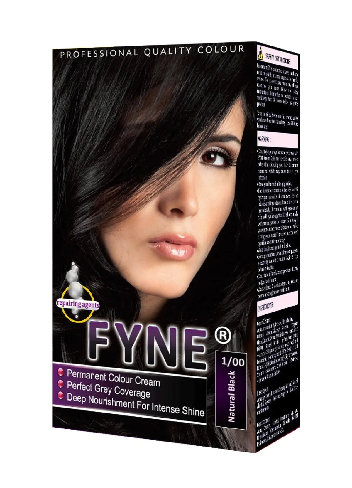 FYNE Cream Hair Colour -  Permanent Cream Dye