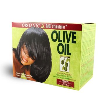 Organic Root Stimulator Olive Oil Built-In Protection No Lye Relaxer