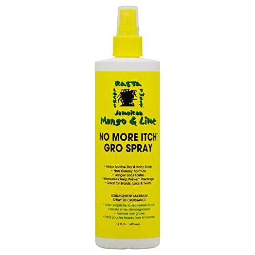 Jamaican Mango & Lime No More Itch Gro Spray - 16 oz