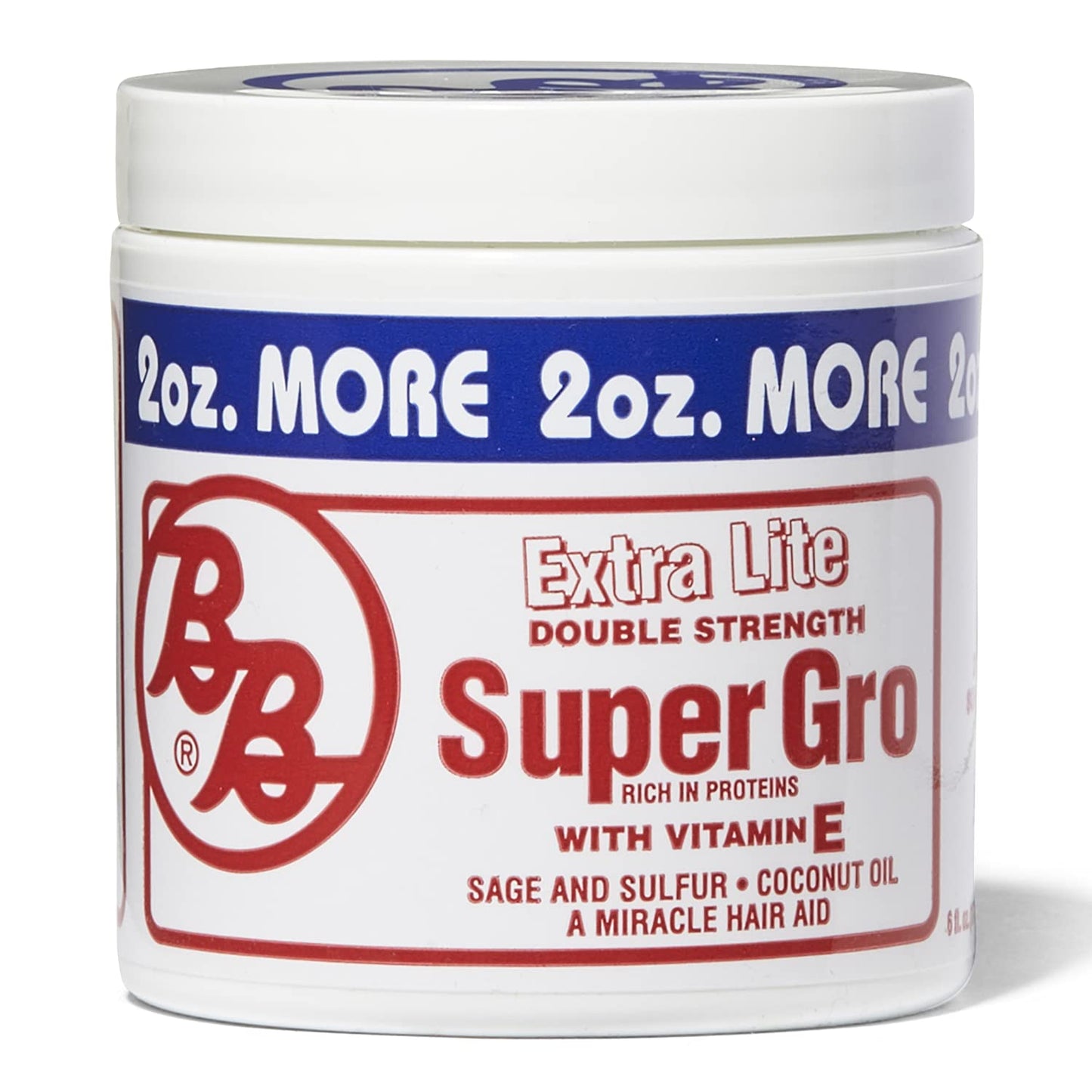 Bronner Brothers Super Gro Extra Lite Double Strength 6Oz(177ml)