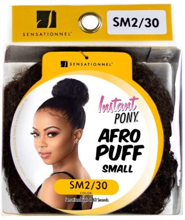 Sensationnel Instant Pony Afro Puff Small Ponytail Synthetic