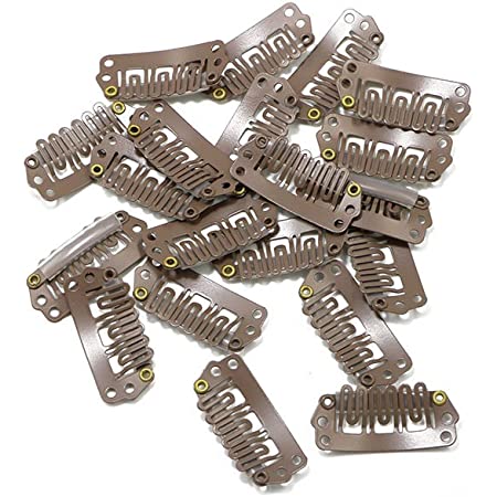 La Beaute London Pack of 12 Hair Wig Clips