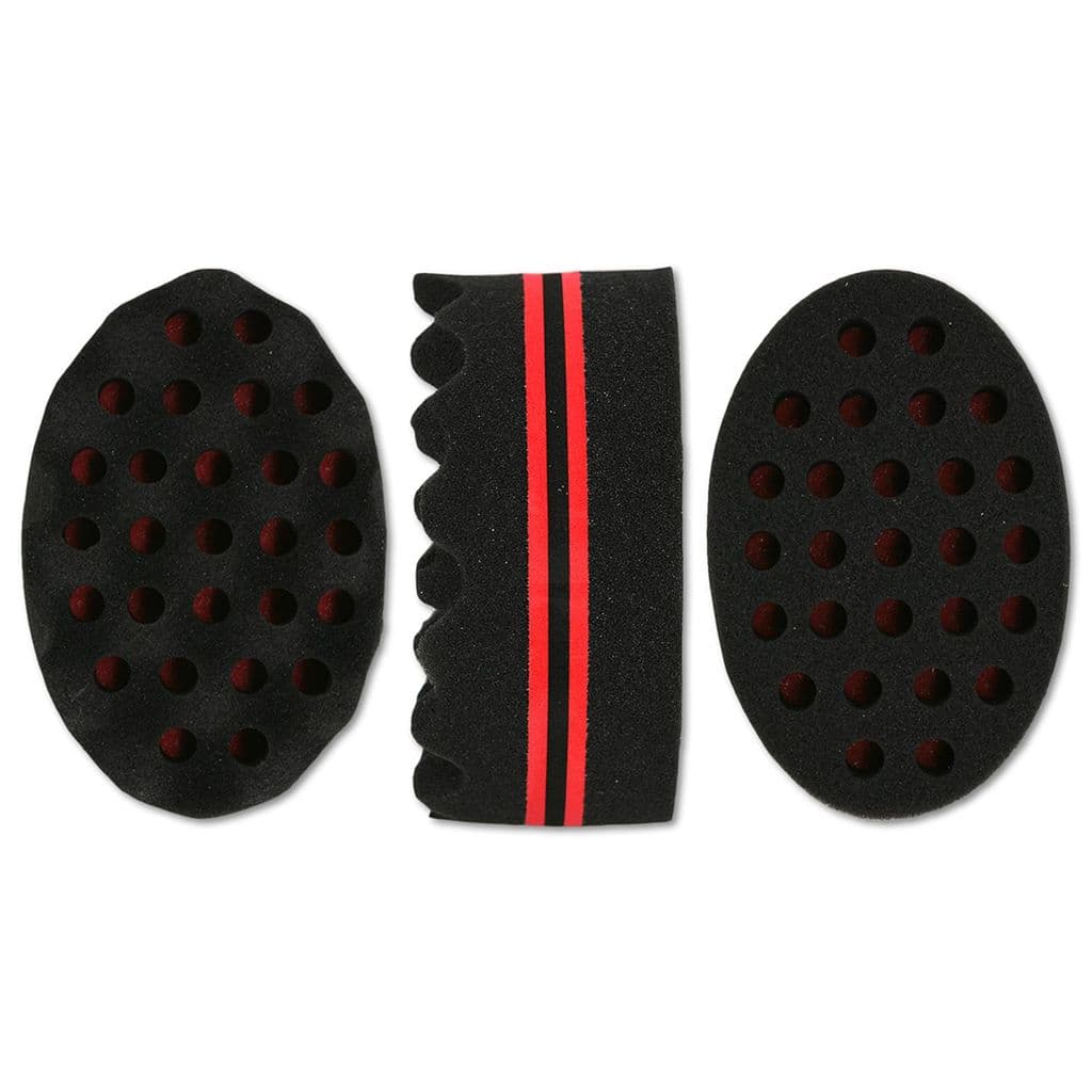 General Purpose Miracle Hair Twist Double-Sided Sponge Brush #E