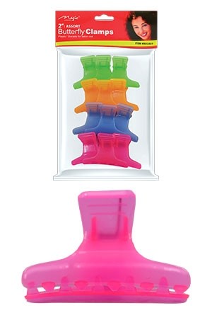 Magic 2 Inch Butterfly Clamps Assorted #Bu2ast