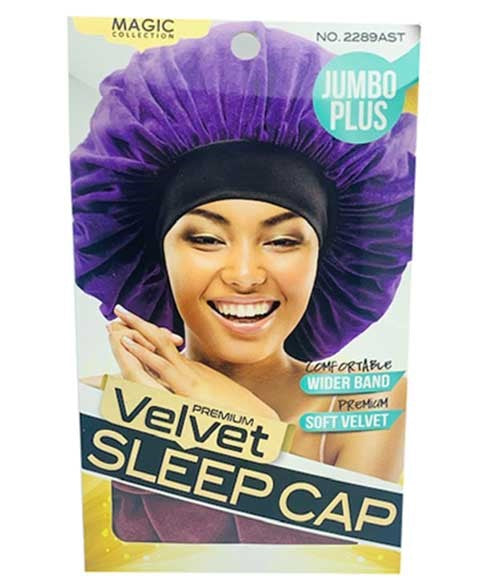 Magic Collection Premium Velvet Sleep Cap 2289Ast