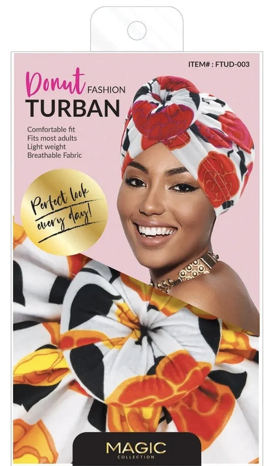 Magic Collection Fashion Turban - Donut