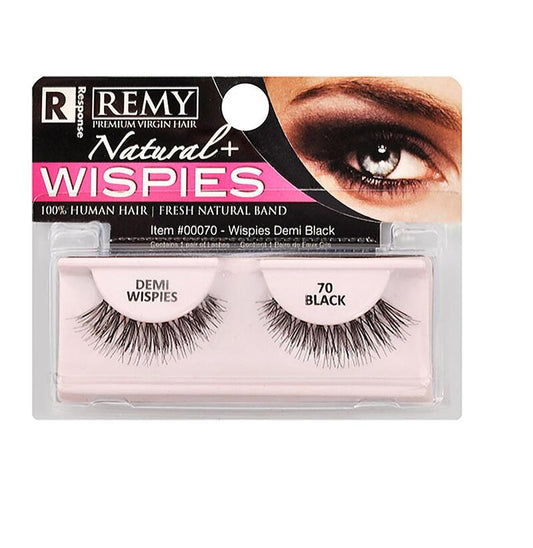 Response Remy Premium Virgin Hair Natural Wispies Black
