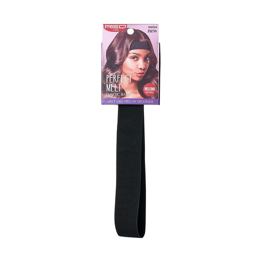 Red by Kiss Perfect Melt Elastic Band  1 1/8"- HWG04 Black
