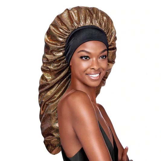Red By Kiss Braid Glitter Bonnet - Available in 2 colors