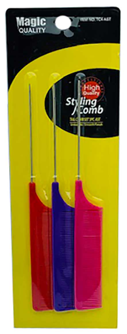 Magic Quality Styling Pin Tail Comb TC4Ast